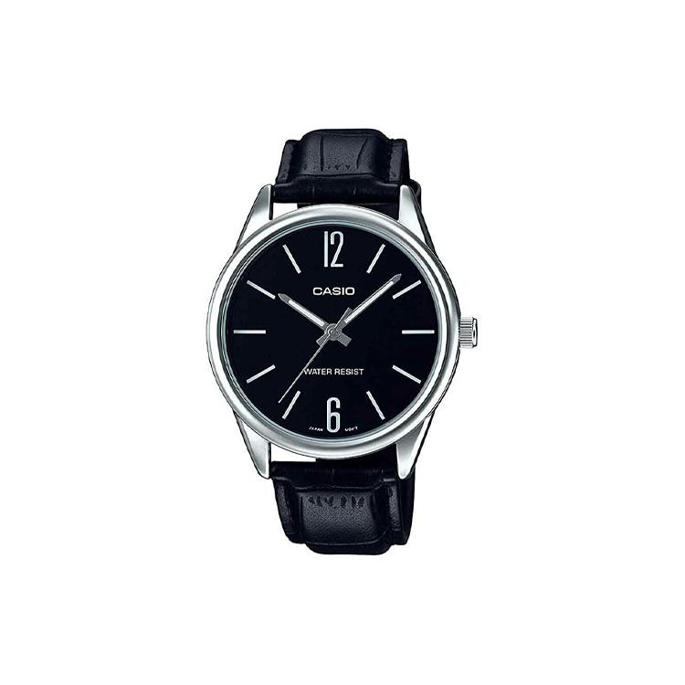 CASIO Men Standard Series Watch MTP-V005L-1BUDF Black Dial