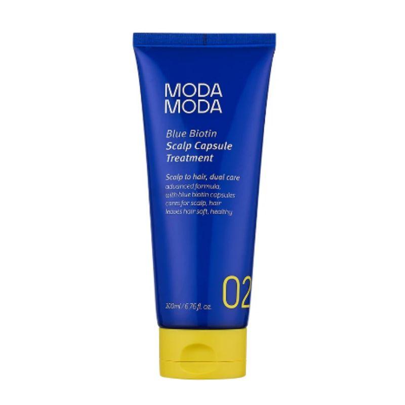 MODAMODA Blue Biotin Scalp Capsule Treatment 200ml – Nourishing Scalp & Hair Repair Treatment