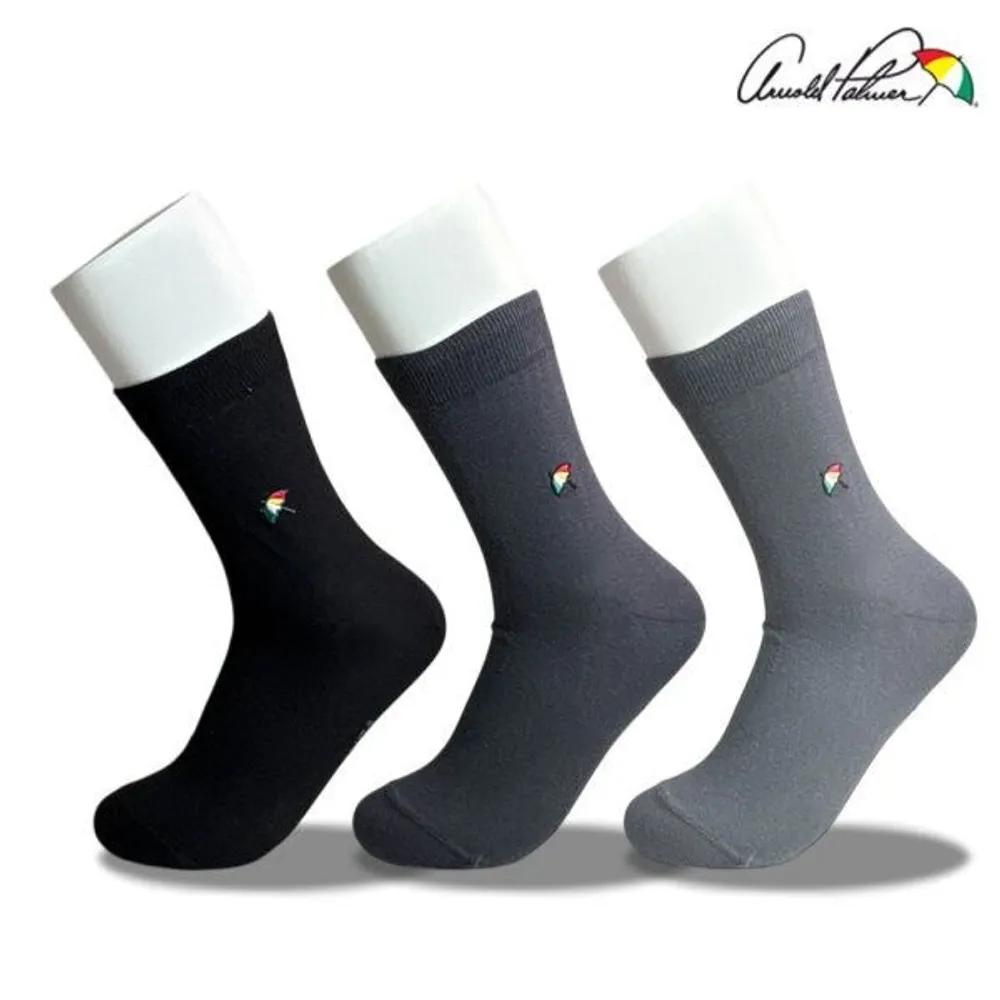 Arnold Palmer Men s Plain Summer Suit Socks gray