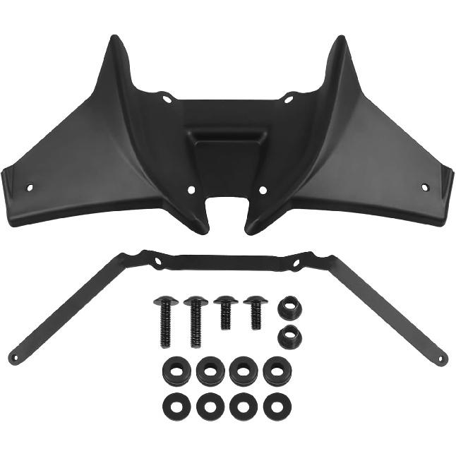 

CHIFUN Front Spoiler Winglets Downforce Motorcycle Fairing Aerodynamic Beak Nose Cone Extension Cowl Replacement for CB750 CB 750 Hornet 2023 2024 A