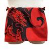 Rienzome Etchu Fundoshi (loincloth), 100% Cotton, Made in Japan, Men's Free Size, Red Dragon Design