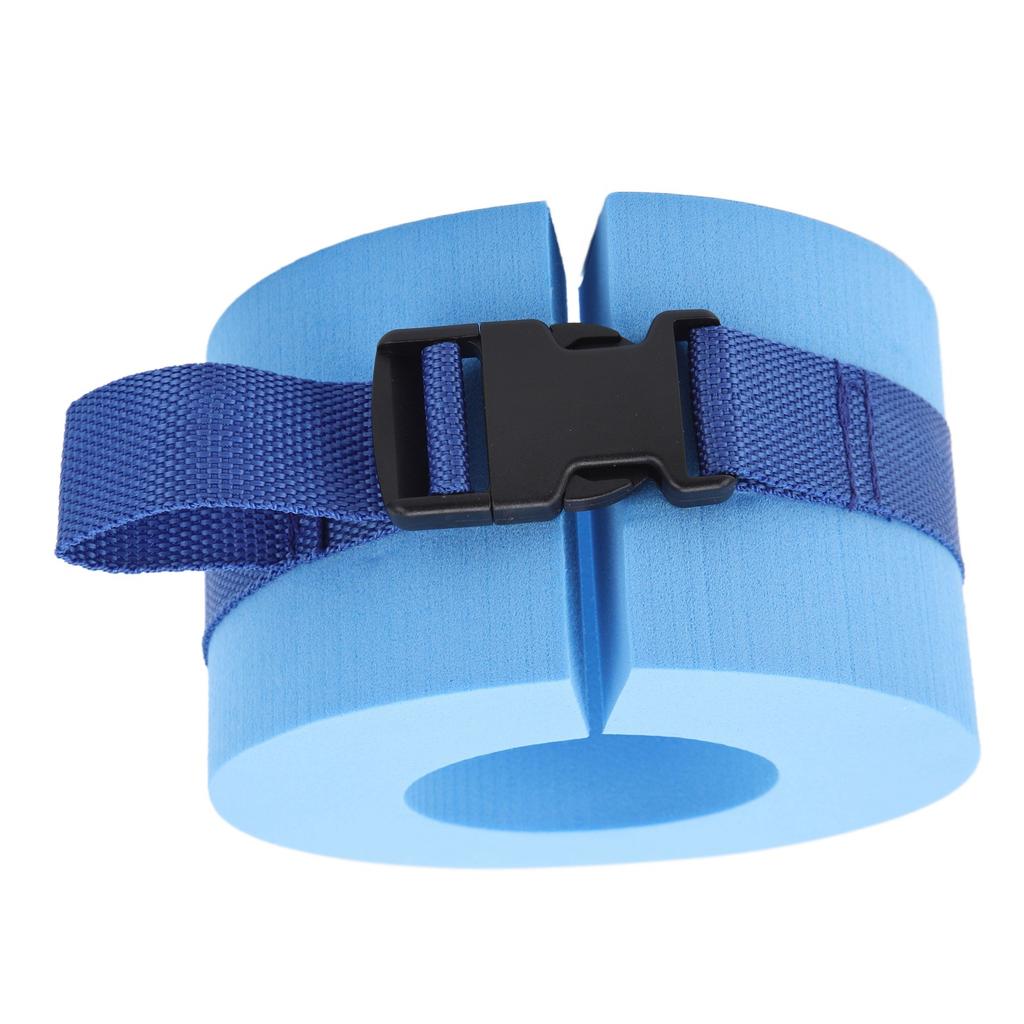 2 Stück EVA Schaumstoff Schwimm-Wasser-Manschetten Wassergymnastik Schwimmring Knöchel Arme Gürtel mit Schnellverschluss für Schwimm-Fitness-Training