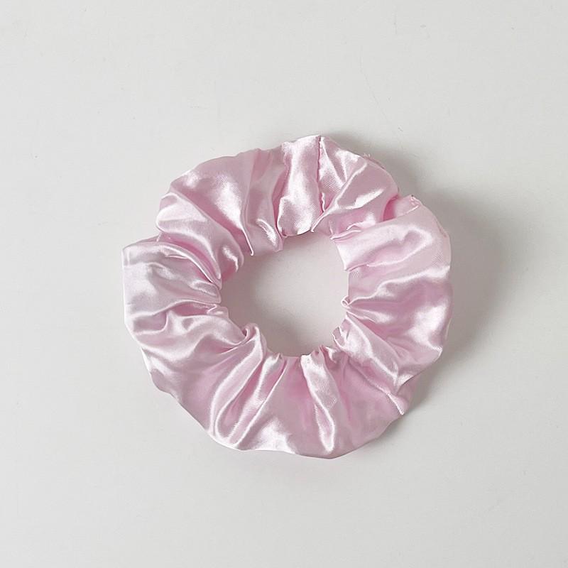 LED Light-Up Large Intestine Hair Scrunchie - Women's Shiny Nightclub Elastic Flower Headband for Parties and Christmas