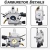 B97A-Carburetor Replacement Parts For STHIL FS250 FS120 FS200 FS300 FS350 Trimmer, For JRISBO FS250 Eater Carb Rebuild Kit