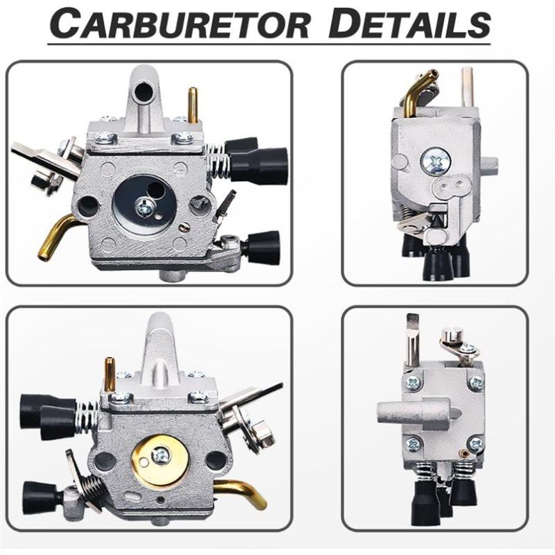 B97A-Carburetor Replacement Parts For STHIL FS250 FS120 FS200 FS300 FS350 Trimmer, For JRISBO FS250 Eater Carb Rebuild Kit