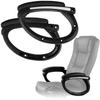 Porto Armrests, Black