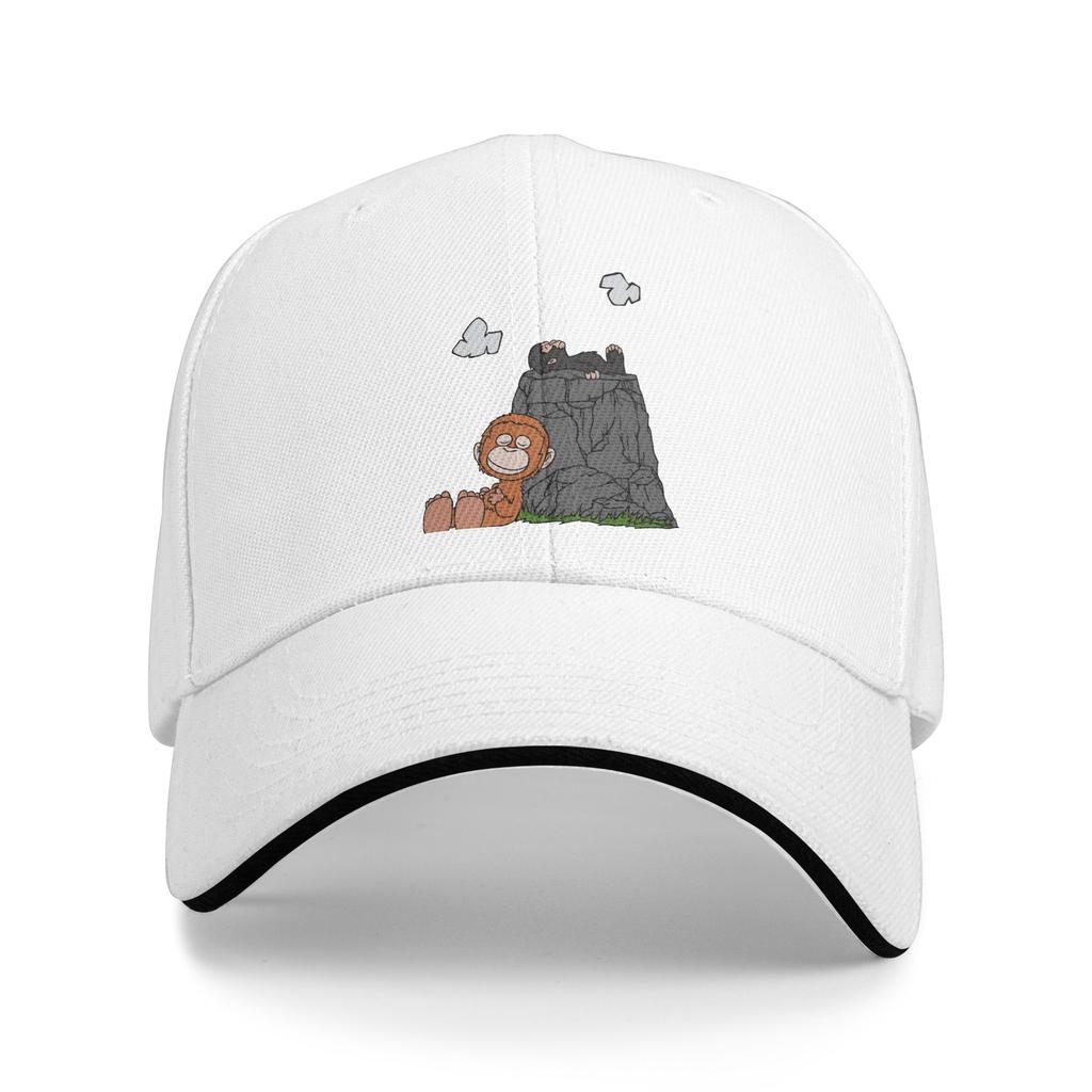 Monkey Punch Sun Baseball Cap Spring Women Unisex Print Trucker Hat Adjustable Casual Outdoor Sport Snapback Cap