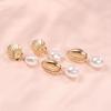 Exclusive, Simple Temperament Versatile Pearl Shell Earrings Earrings