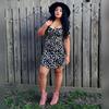 Elegant Floral Printed Women Mini Dress Bohemian Pleated Puffy Sleeve Sexy Summer Vestidos Shirring Female Short Dress Korean Style