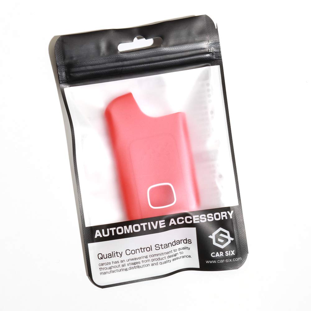 CARSIX Key Case for Subaru Cars, Silicone Perfect Fit Dedicated Design! Silicone (Luminous White)