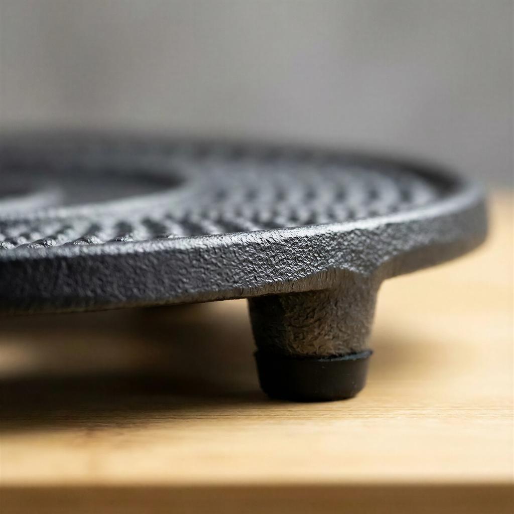 CAST IRON PROTECTIVE PAD FOR KETTLE POT INSULATION 13.4 Cm