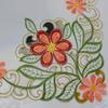 Europe satin flower Embroidery table cloth cover wedding tea tablecloth party kitchen Christmas Fine Table decoration and accessories for Home