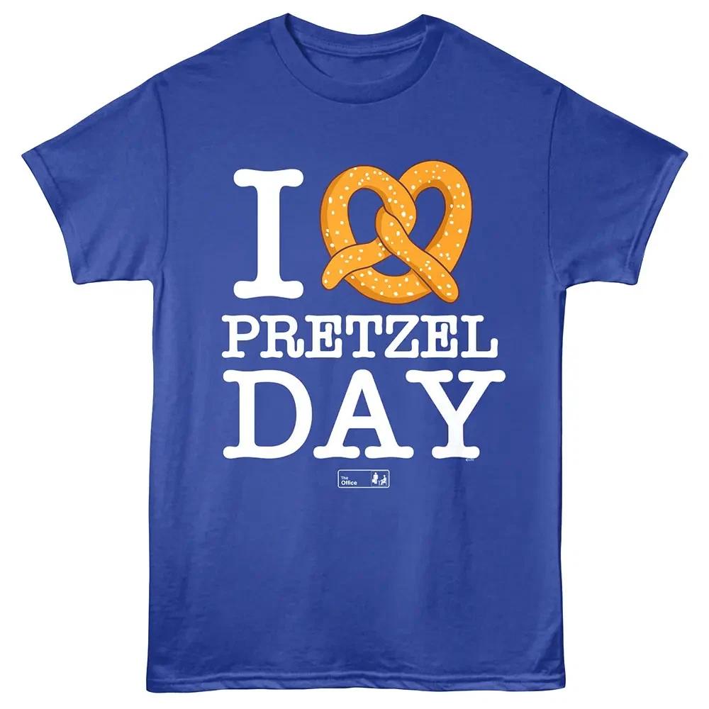 The Office I Heart Pretzel Day Men s T Shirt M