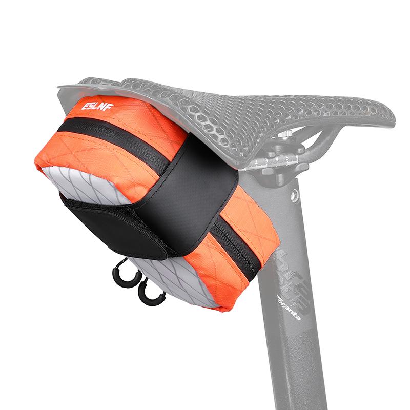 ESLNF Rainproof Bicycle Saddle Bag Fashion MTB Road Cycling Tool Bag - Bicycle Accessories белый