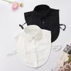 Casual Fake Collar Decoration Business Blouse Detachable Shirt Collar Women Sweater False Collars Lapel Top Apparel Accessories