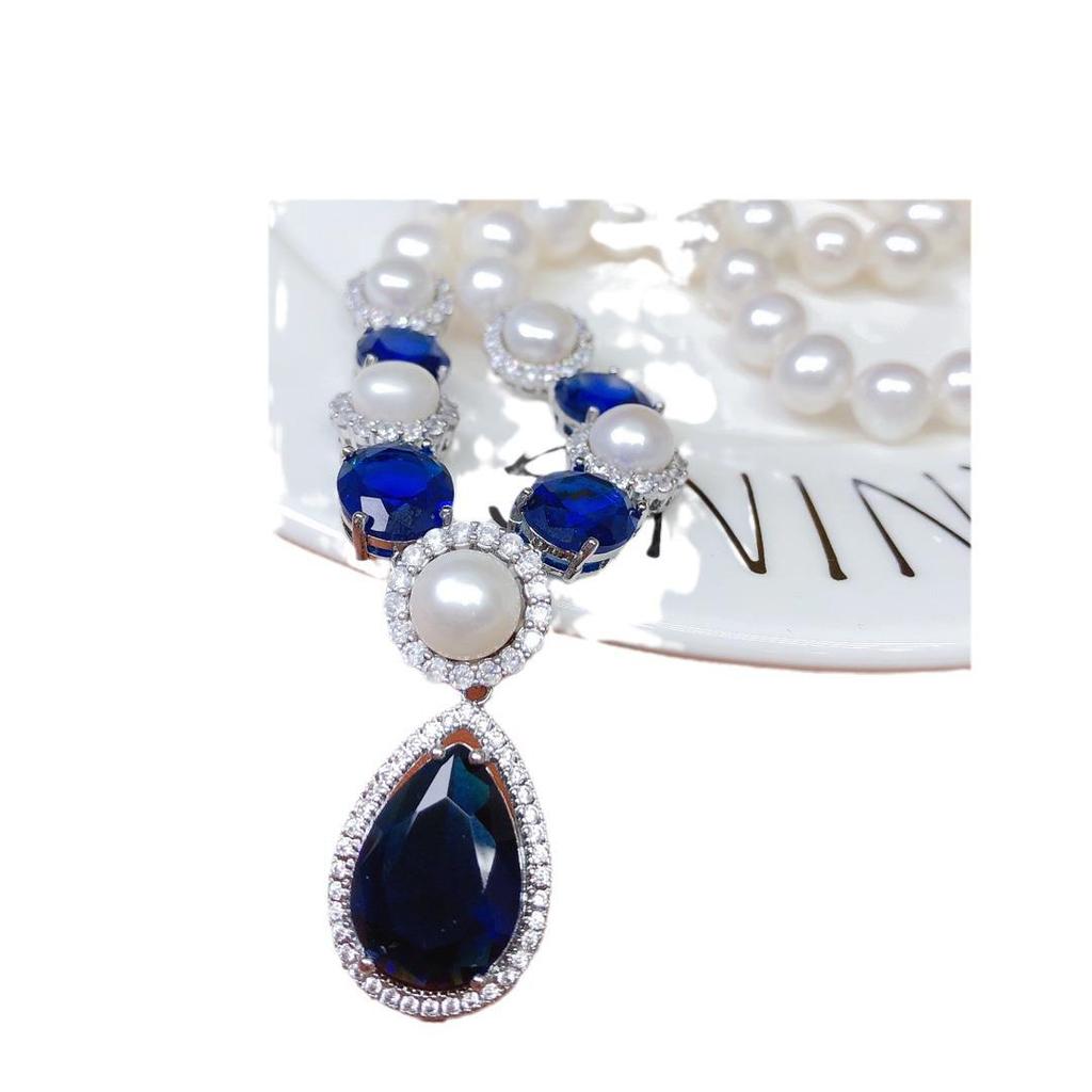 Elegant Zhuji Freshwater Pearl Necklace - Light Luxury Collarbone Chain for Parties and Daily Wear