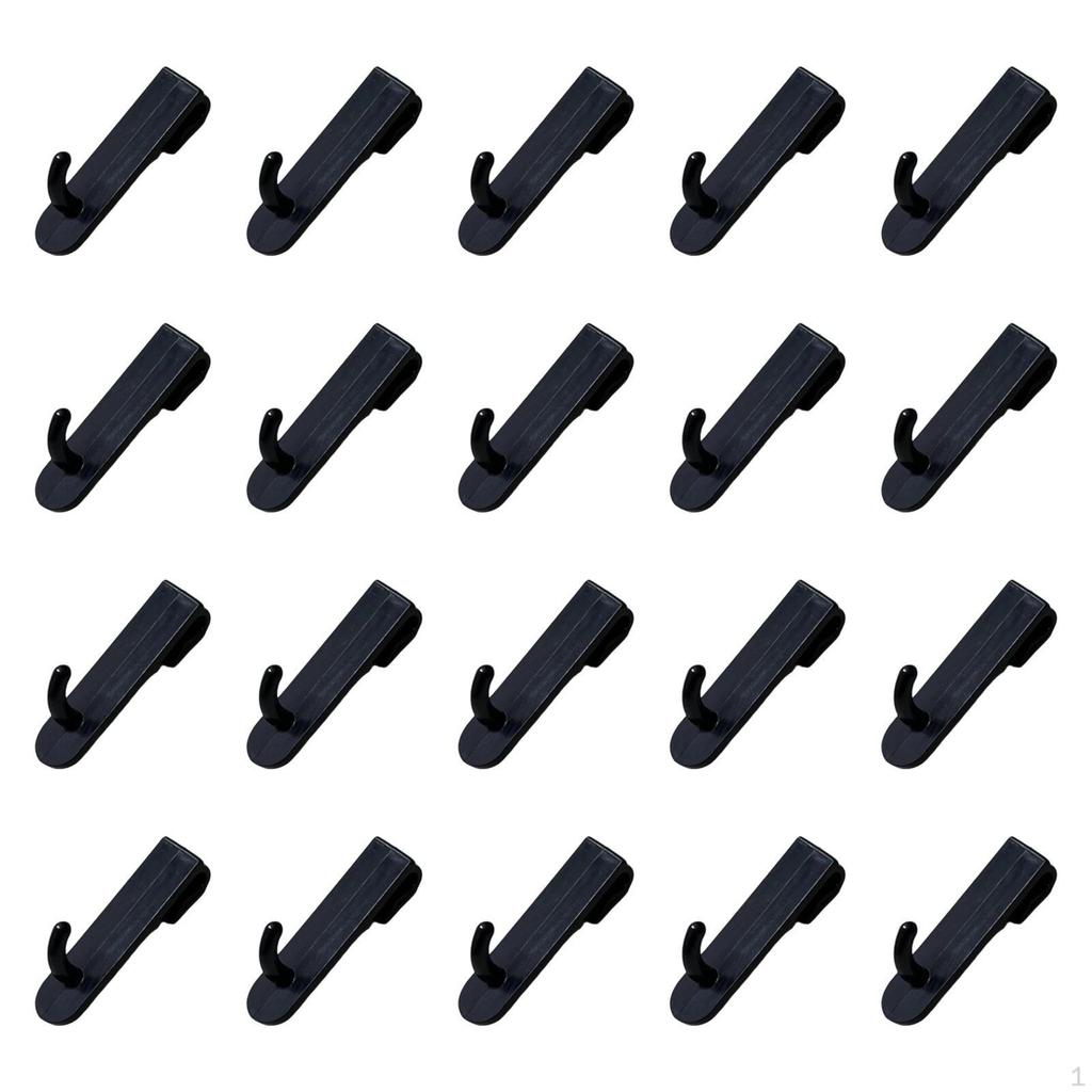 20 Pack Heavy Duty Pegboard Wall Hooks, Hanging Hooks for Walls, Craft Room, Jewelry, Hiking,