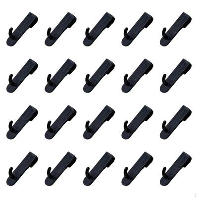 20 Pack Heavy Duty Pegboard Wall Hooks, Hanging Hooks for Walls, Craft Room, Jewelry, Hiking,