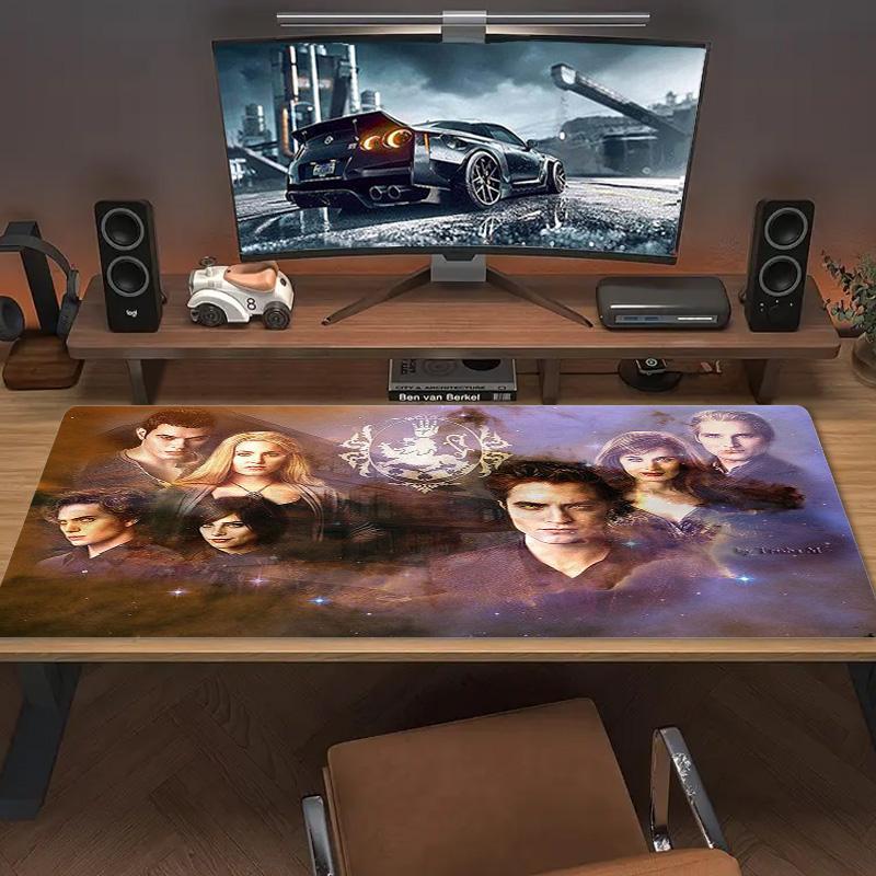 Twilight Color Mouse Pad Large Gaming Table Cushion Non-slip Laptop Tablet Big Mousepad XXL Mat Mini PC Playmat With Lock edge