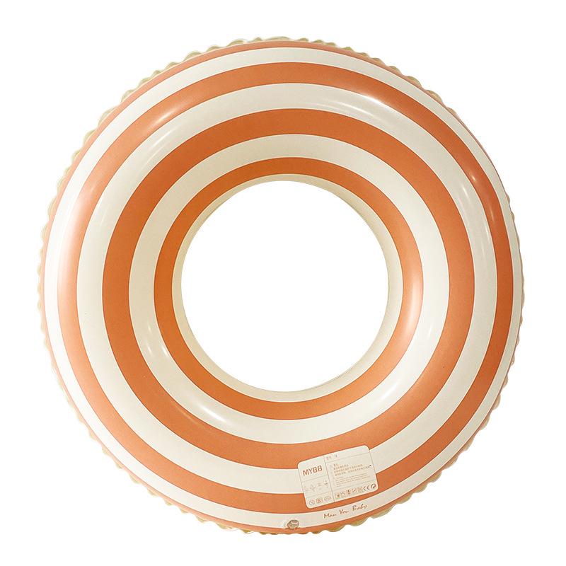 Inflatable Starry Sky Sequin Swimming Ring for Women - Thickened, Eco-friendly PVC