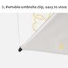 Ultraviolet Protection Pocket Rain Umbrella Ultralight Sun Shade Umbrella Sun Umbrella  Summer