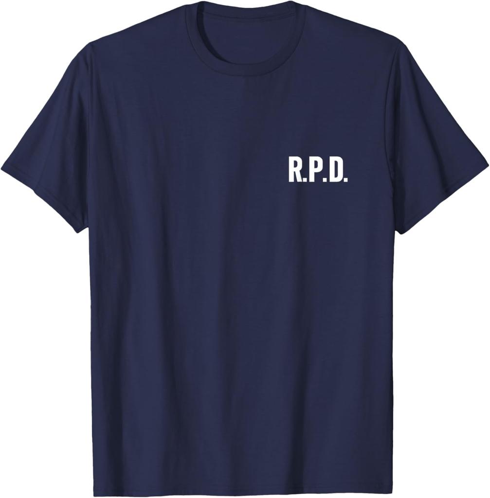Resident Evil RPD TShirt Mens and Womens Summer Cotton Clothing Fashion Casual Gaming Enthusiast Short Sleeve Tshirt