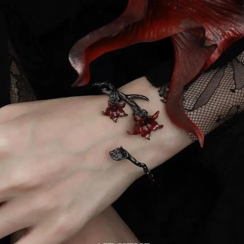 High-end Mandala Bracelet, Halloween Original Design, Dark Sweet Cool Aesthetic