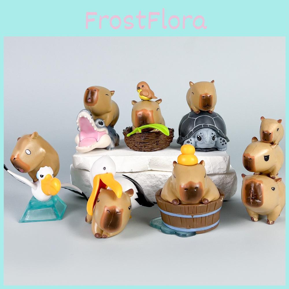 Capybara Collectible Figure Pvc Cute Cartoon Toy For Gift And Display