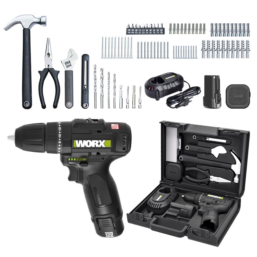 

Работает аккумуляторная дрель электрическая отвертка 12 В 2,0 Ач BL WE211.4