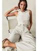 2026 Cross-Border European & American Women's Washed Denim Wide-Leg Pants, Mid-Low Waist, Fashion Casual Style