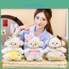 Sheep Plush Doll With Fluffy Rabbit Fur For Home Decor And Gift