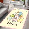 Custom personalization Sumikko Gurashi Area Rug - Perfect For Kitchen, Bathroom,Laundry Room Decor Large Size Available,Gift All Seasons