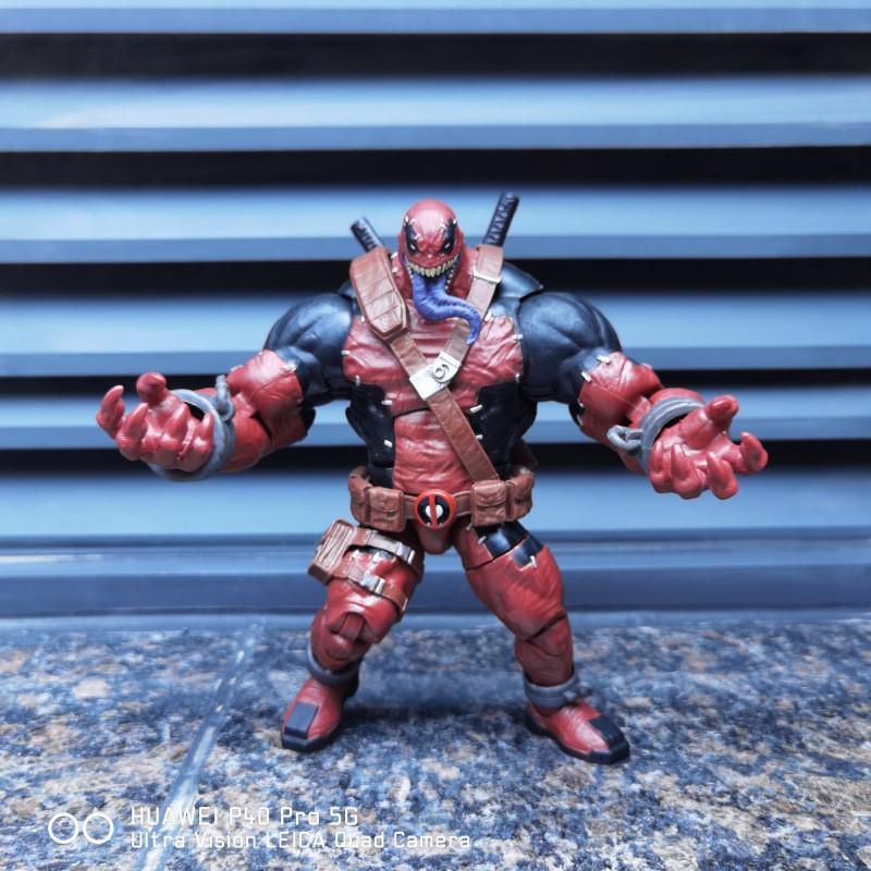 

Веном и Дэдпул 7-дюймовая подвижная фигурка Карнажа-Защитника Venom-Deadpool Combo Bagged
