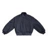 Men's American Style CleanFit Stand Collar Winter Jacket - Thickened, Boxy, Three-Proof Design