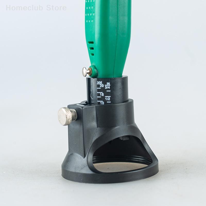 1Set Guide Attachment Twist Drill Bit Rotary Router Milling Cutter Wood Carving Tool Kit Dedicated Locator Woodwork Tool