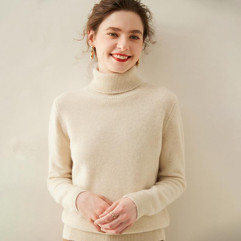 Plus Size Women's Thick Cashmere Raglan Sleeve Sweater