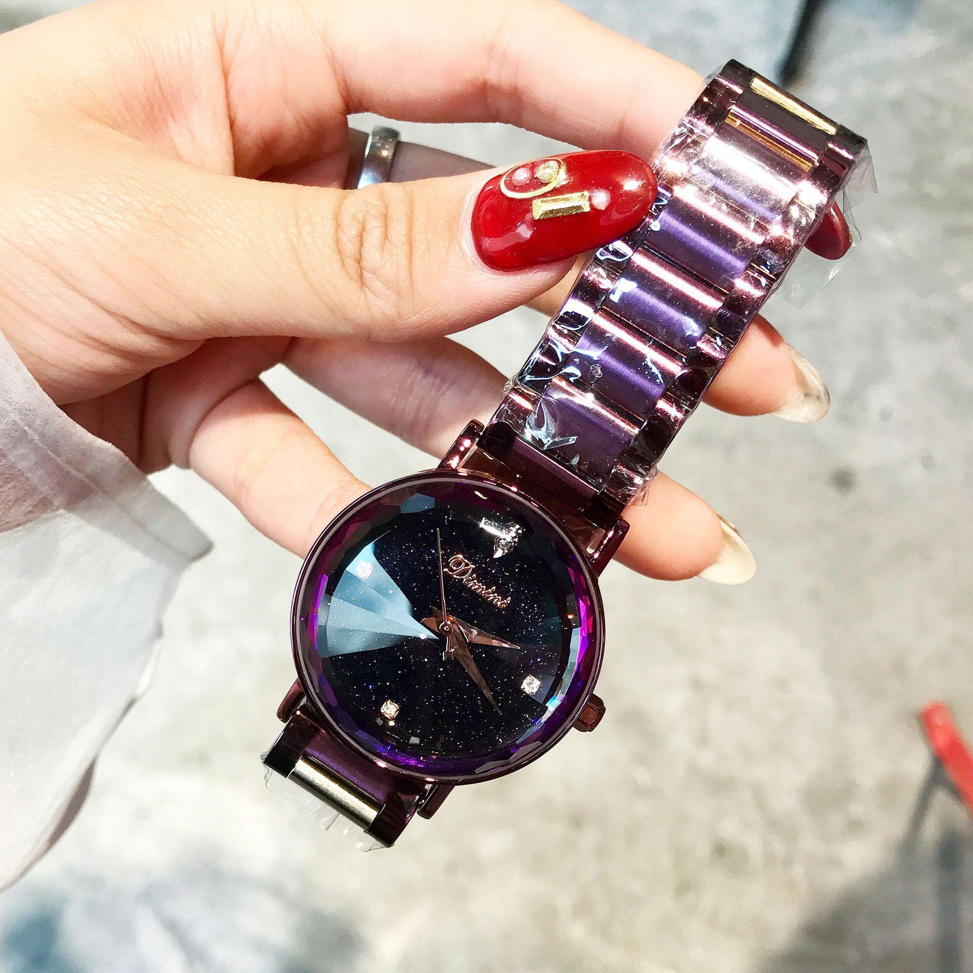 Starry Sky Watch Ladies Rhinestone Fashion