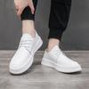 Fashion New Cowhide White Platform Shoes for Men Designer Casual Sneakers for Men Spring Autumn Fashion Cow Leather Zapatos De Hombre