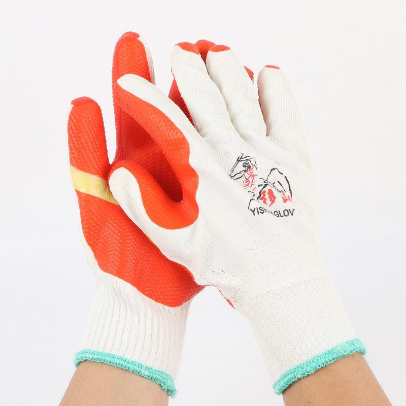Yishun Anti-Slip Film Coated Labor Gloves Yishun Standard Film Gloves