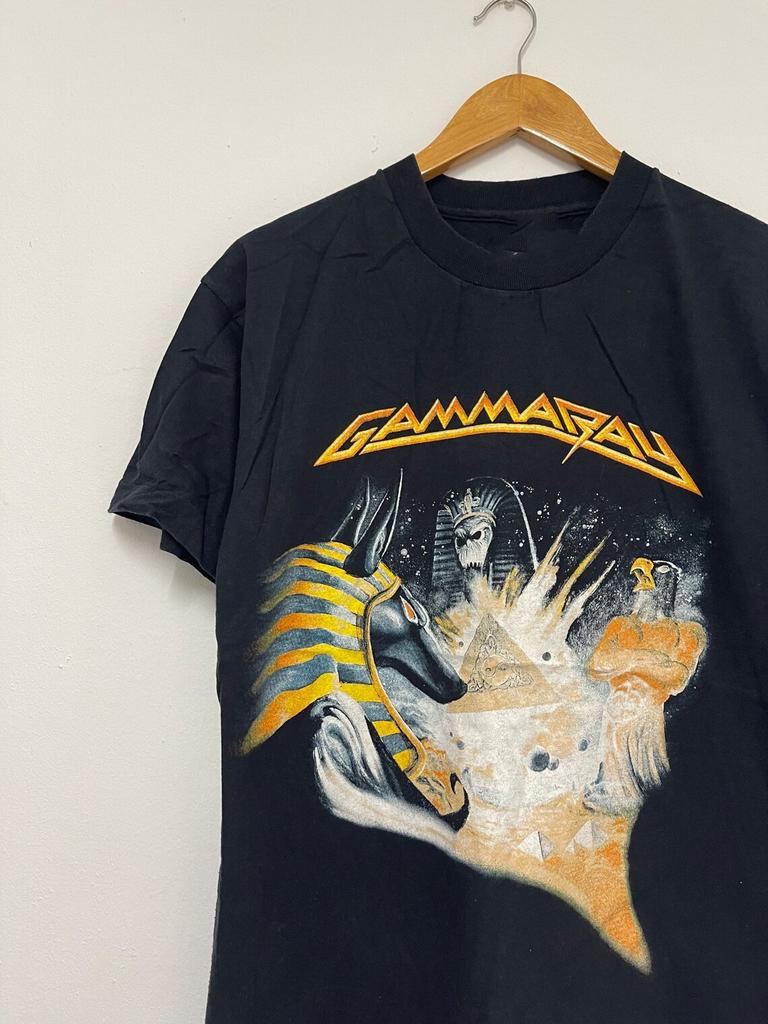 Gamma Ray Gift For Friends Black T-Shirt Cotton All Size Gamma Ray 03