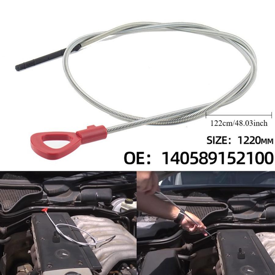 Precise Transmission Oil Dipstick - Compatible with Mercedes-Benz W140, W220, W221 for Oil Level Measurement 140589152100