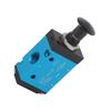1Celsius4 inch two-position three-way hand valve for compressed  , manual control direct acting, aluminum alloy structure, tight and firm connection