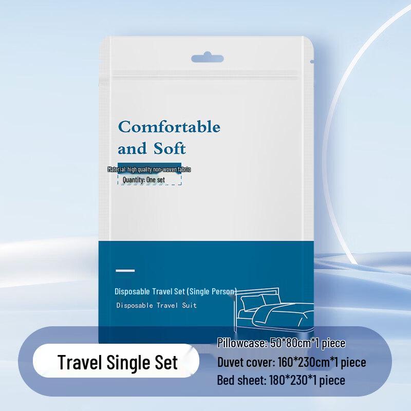 OEING Disposable Travel Bedding Set