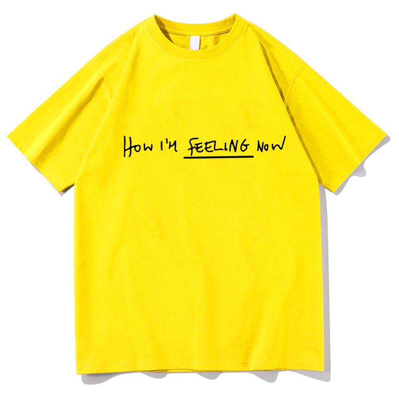 

Charli xcx How Im Feeling Now Album 2026 Printing T-Shirts Harajuku Unisex Fan Gift Tees Summer Fashion Casual Aesthetic Clothes 4XL