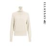 ELLASSAY Women's Cashmere High-Neck Pullover Knit Sweater