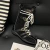 Niche Retro Platform Boots Women's 2025 New Autumn Versatile Belt Buckle Martin Boots Strap Short Boots Boxing Boots