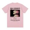 Summer men's Lain retro T-shirt, anime character cartoon girl printed pure cotton T-shirt short-sleeved top