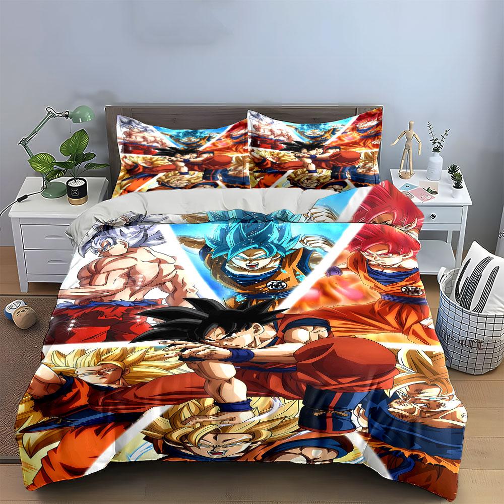 Anime characters in action. Bedding sets Duvet cover sets Duvet covers Pillowcases(1*Duvet Cover 2*Pillowcases without duvet insert)