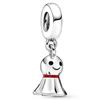 Christmas Series Alloy Santa Claus Beads For DIY pulsera Bracelet necklace accessories Women Fine Jewelry Gifts