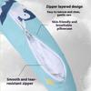 Breathable Cotton Baby Pillow Crescents Shape Neck Support Cartoon Pattern Bedding Pillow for Newborns